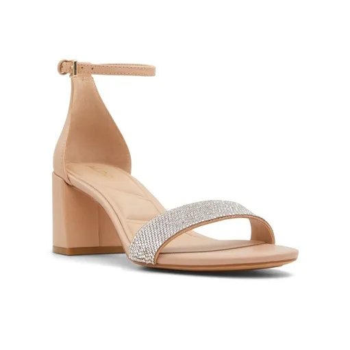 ALDO One Strap Sandals 6.35CM Women's Bone-3