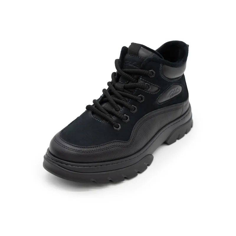 Satchi High Top Casual Shoes Men's Black-1