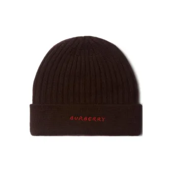 Burberry Wool Beanies Women's Peat