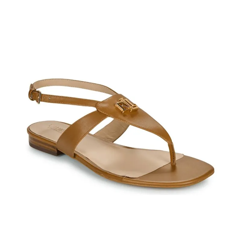 LAUREN RALPH LAUREN Everley Strap Sandals Women's Brown-2