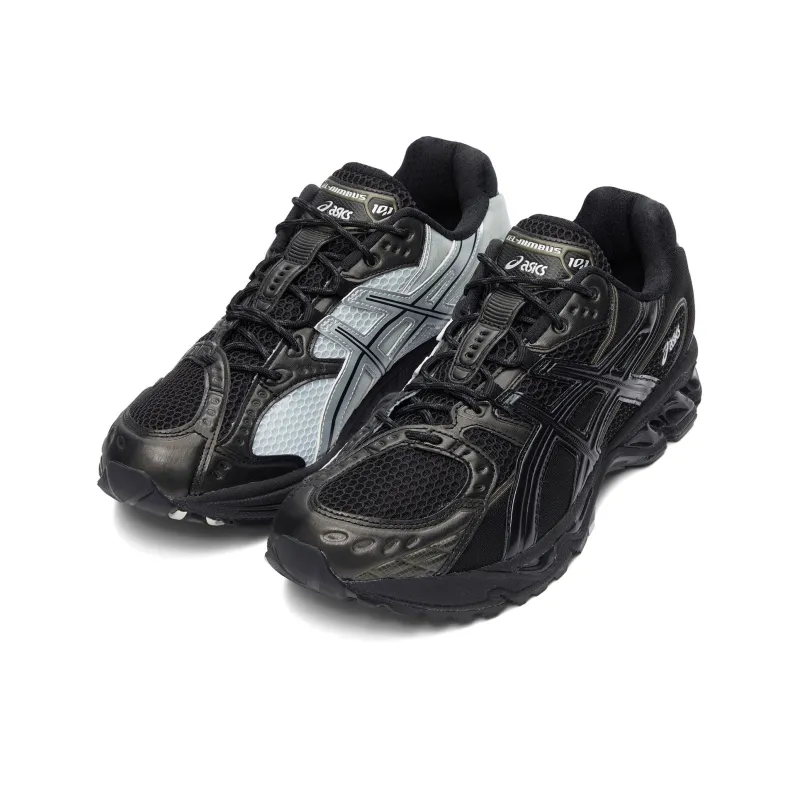 Asics GEL Nimbus 10.1 Cushioning Anti Slip And Wear Resistant Low Top Running Shoes Unisex Black Gray Color-2