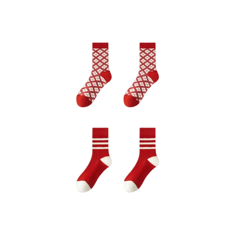ROBINHOOD Mid Calf Socks Women's 4 Pack-0