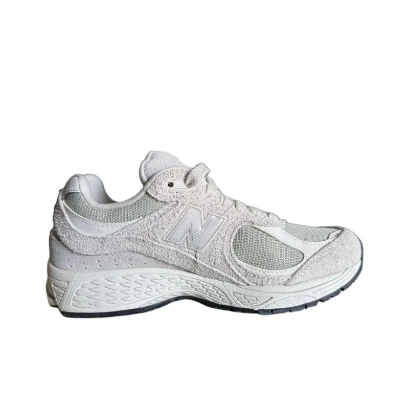 New Balance NB 2002R Anti Slip Wear Resistant Low Top Casual Running Shoes Unisex Ecru Loose Fit-1