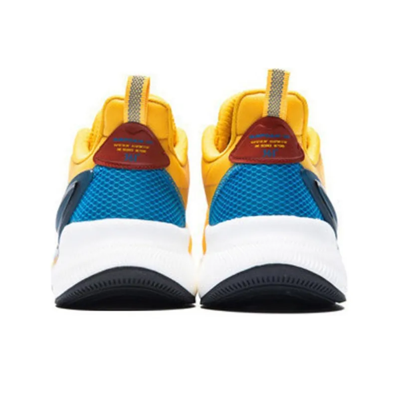 361° Night Shadows Cushioned Slip-Resistant Low-Top Running Shoes Men's Yellow-3