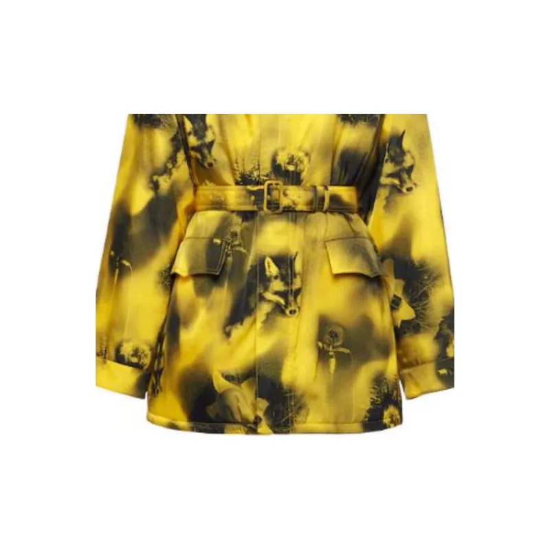 PRADA Coats Men Yellow-2