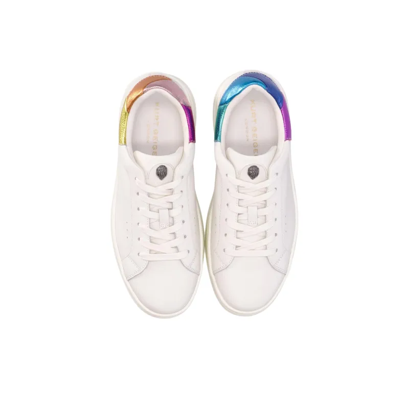 Kurt Geiger London Laney Eagle Low Top Skateboard Shoes Women's White-4