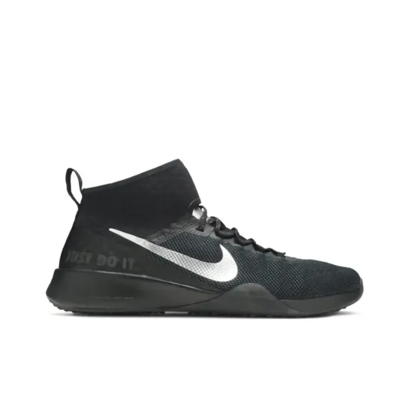 Nike Air Zoom Strong Anti Slip Wear Resistant Mid Top Casual Running Shoes Women's Black-1