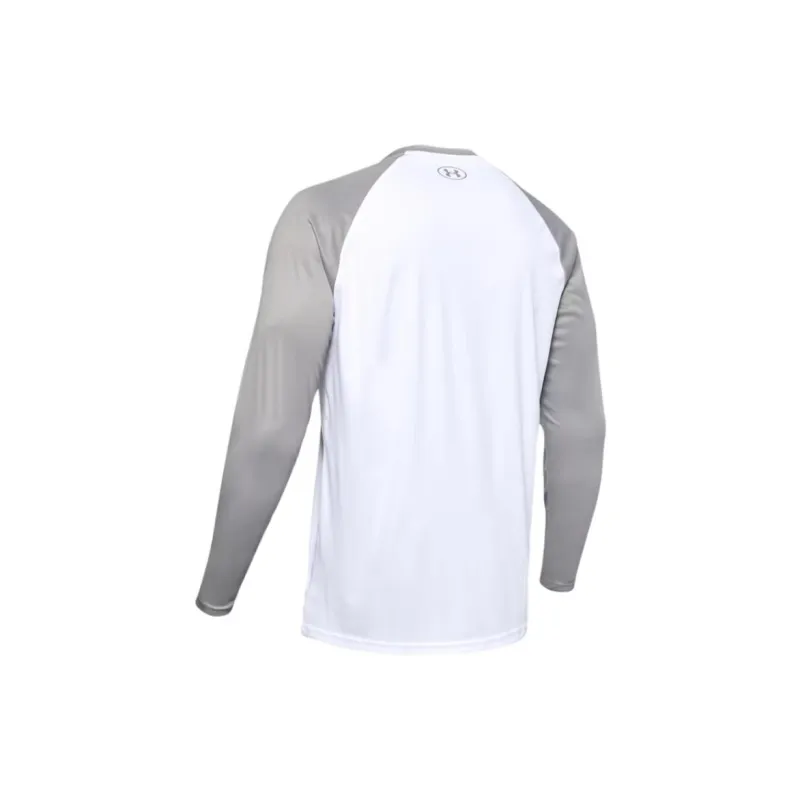 Under Armour Velocity Long Sleeve T Shirt Men's Gray-1