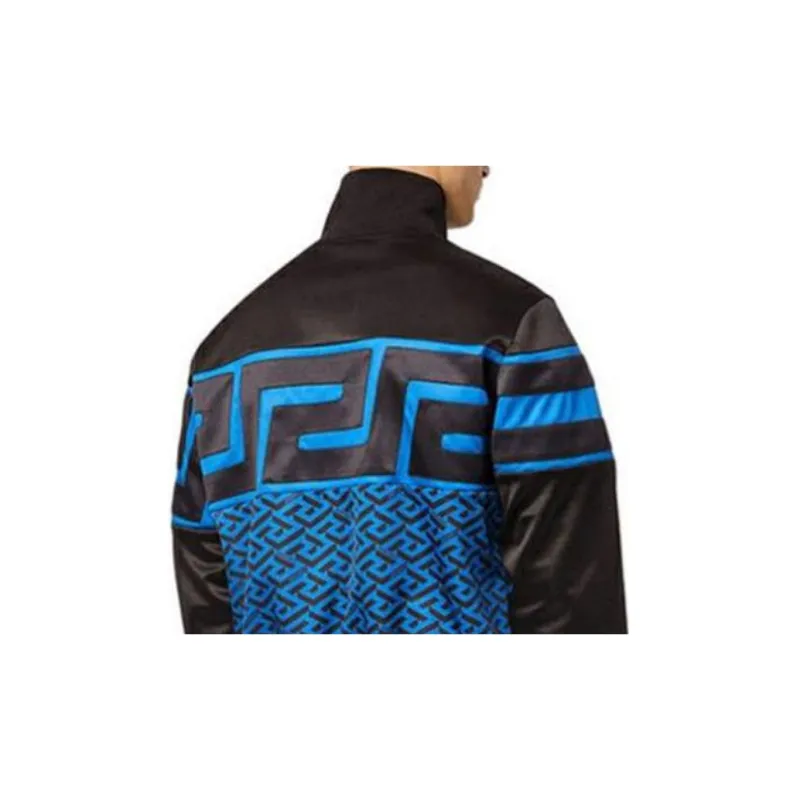 VERSACE Two Tone Monogram Track Jacket-5