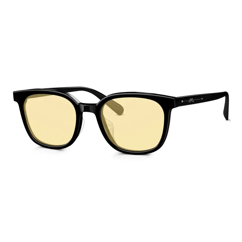 MOLSION Plate Frame Square Sunglasses Unisex-4