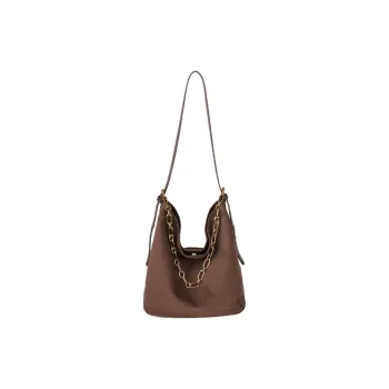 Yalu Suede Material Shoulder Bag Women's Brown/Coffee/Green/Black