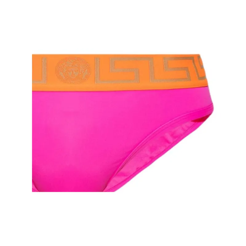 VERSACE Swimming Shorts Men Rose Red-1