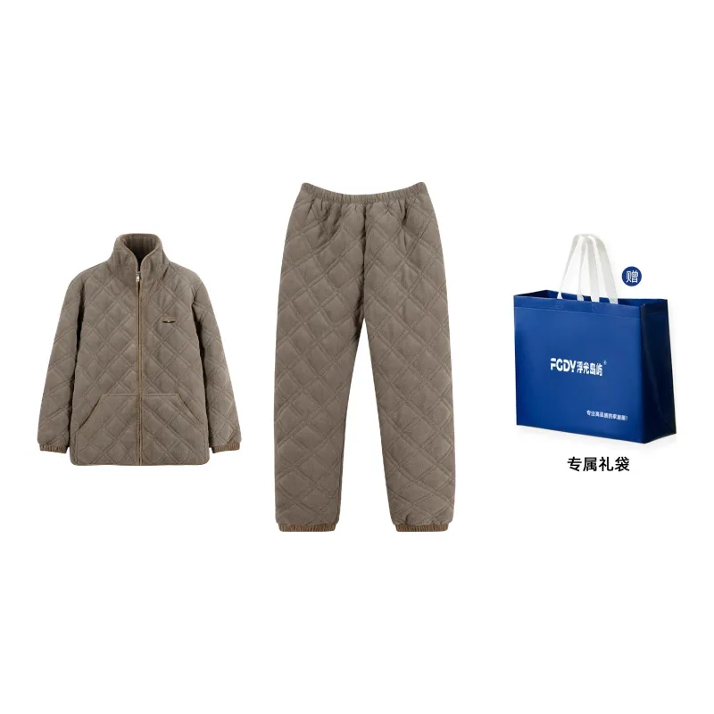 Floating light islands Men Pajama Sets-0