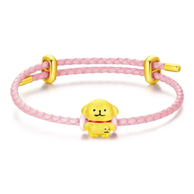 HAPPY ELF Gold Bracelet Unisex-7