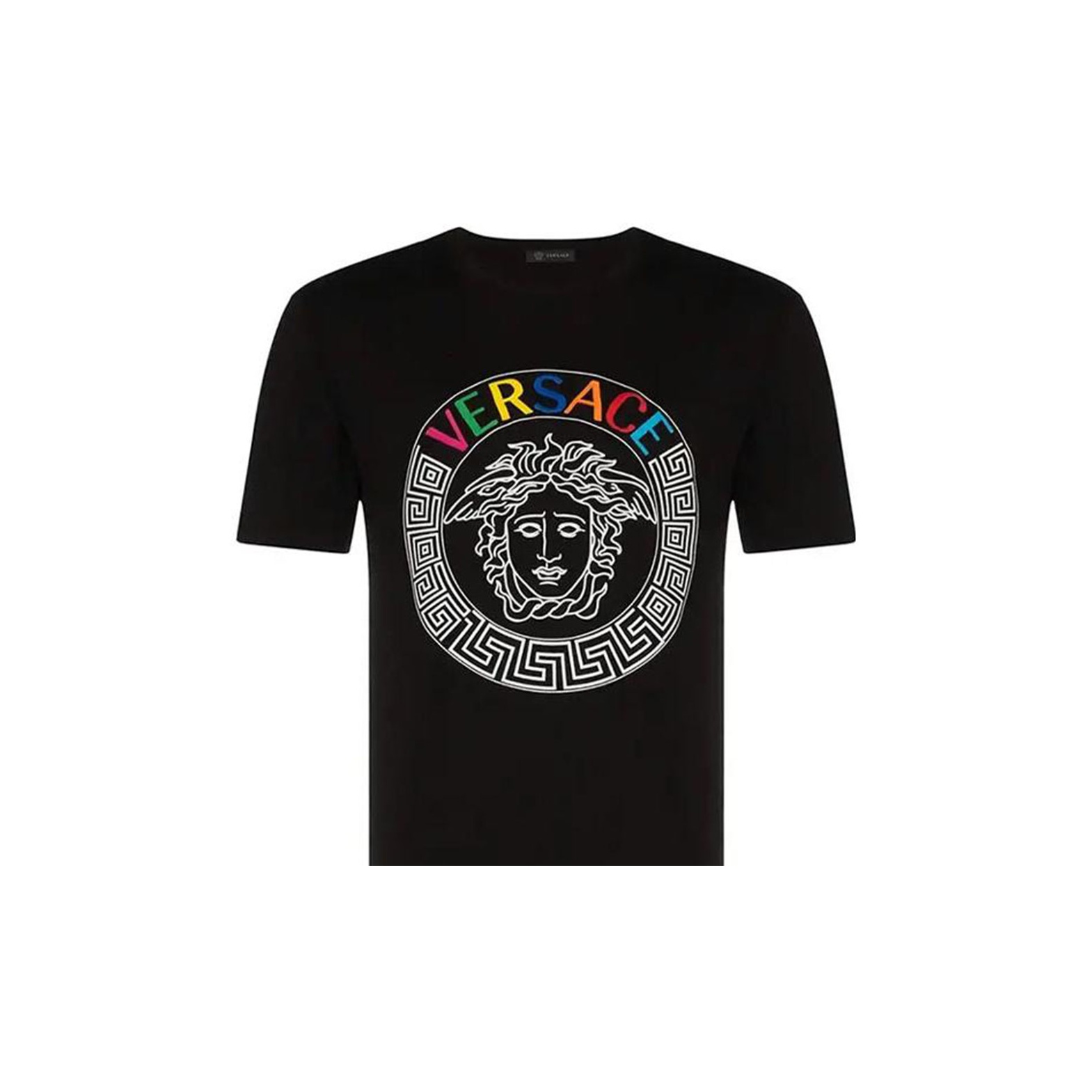 VERSACE T-Shirts Men Black - POIZON