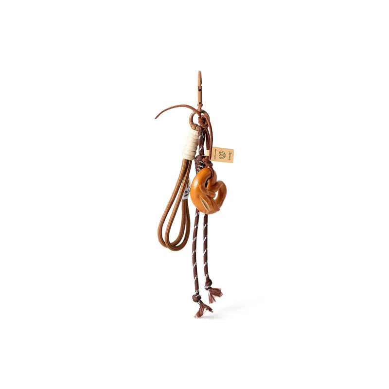 Vigno Polyester Charm Medium Size Unisex Brown-17