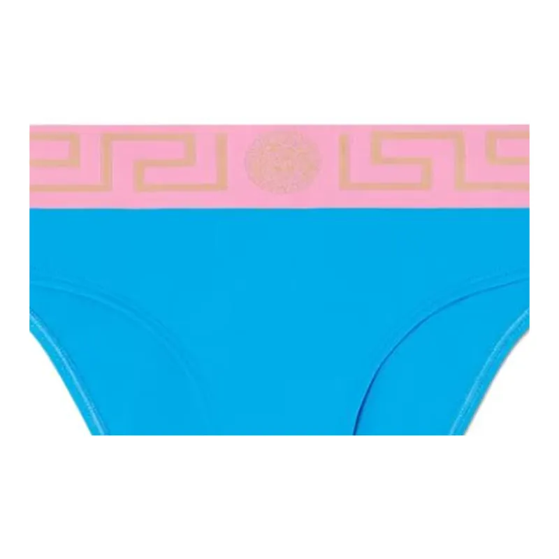 VERSACE Swimming Shorts Women's Blue-1