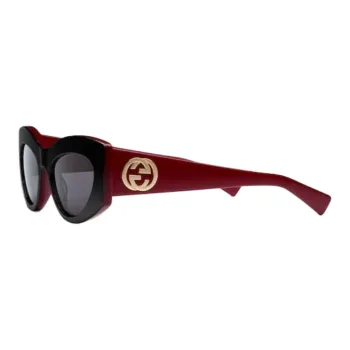 GUCCI Acetate Cat Eye Sunglasses Women's Red