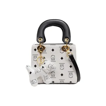 BAODIDAISHU PU Handbags Shoulder Bag Crossbody Bag Regular Women's White Brown/Ecru/Pink Black