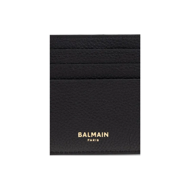 BALMAIN Logo Plaque Card Holder-3
