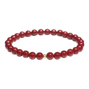 Wear Time Reconstructed Cinnabar Bracelets Women's