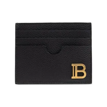 BALMAIN Logo Plaque Card Holder