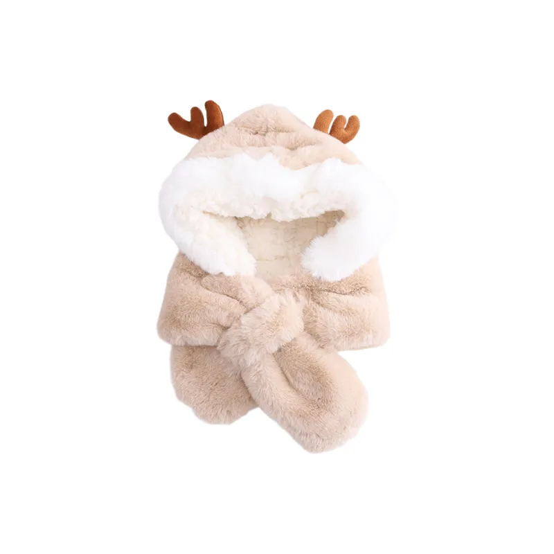 MOREMERRY Faux Rabbit Fur Velvet Hoods & Plush Hats Kids'-6