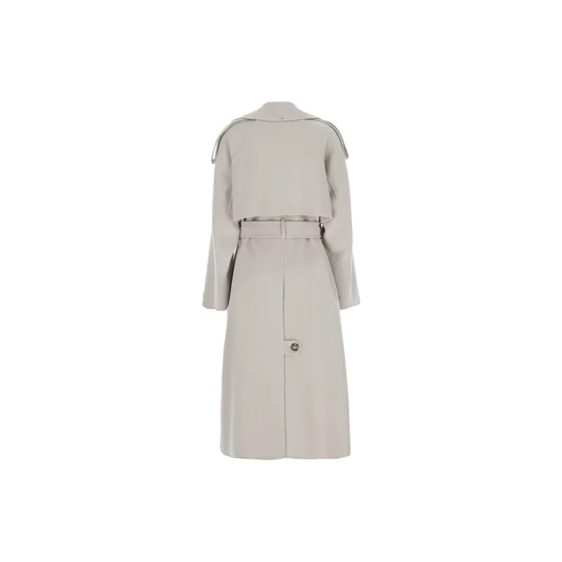 SportMax Fiore Belted Long Sleeved Coat-1