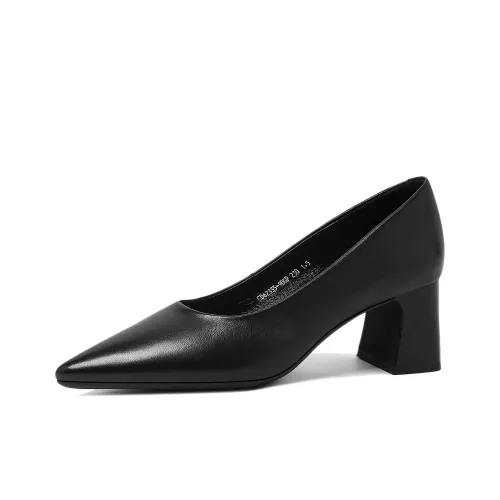 CAMEIDO Chunky Heel High Heels 6cm Women's