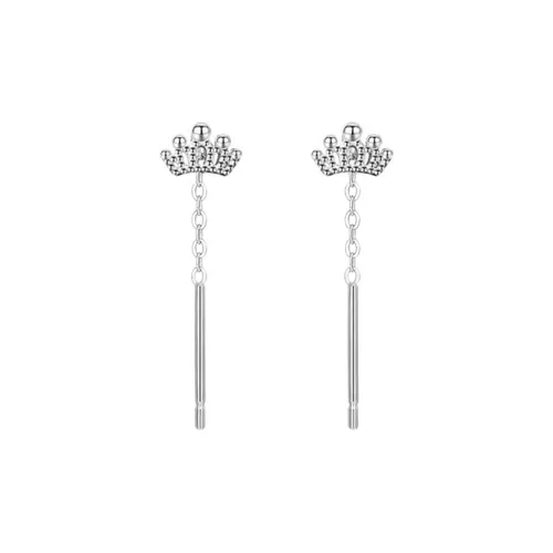 HMZ Sterling Silver Drop Earrings Women's