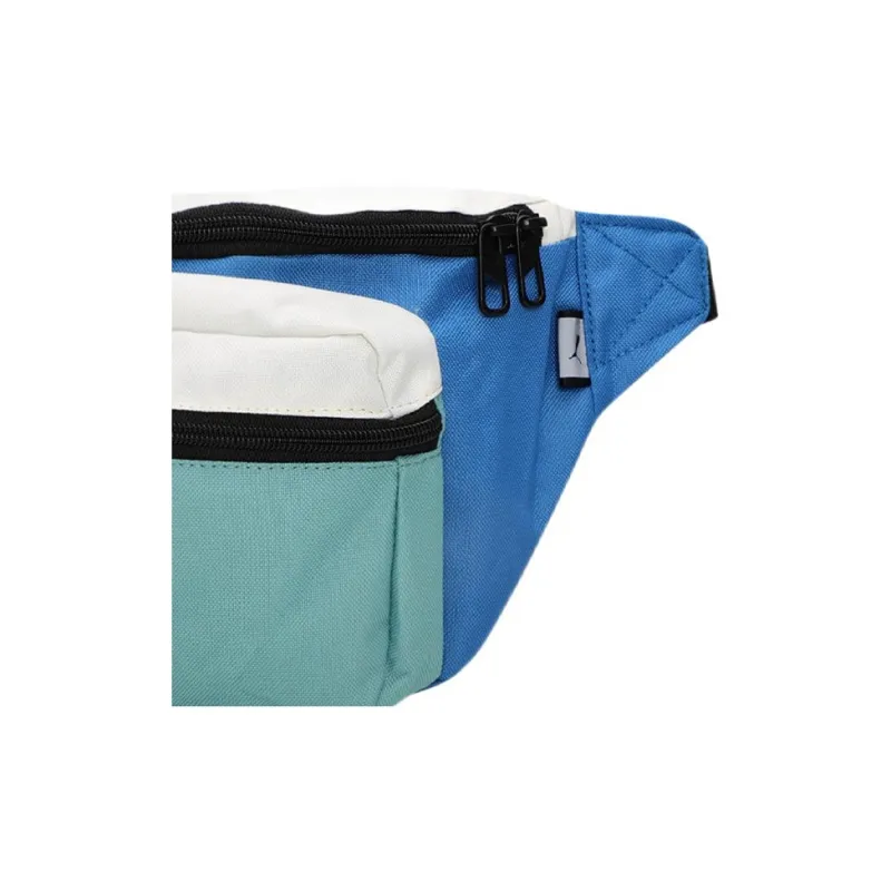 PUMA Fabric One Shoulder Crossbody Fanny Pack Regular Unisex Blue/Green/White-3
