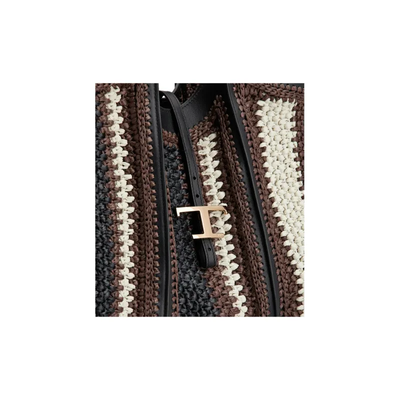TOD'S T Timeless Medium Shopping Bag-4