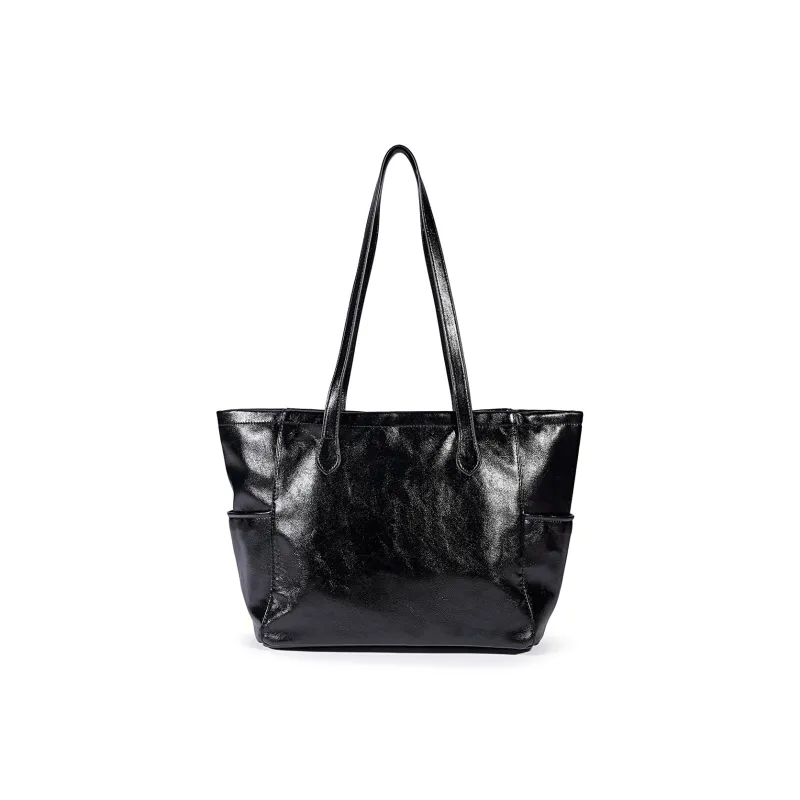 Dubaolu Synthetic Leather One Shoulder Handbags Regular Women's Black/Coffee/Brown-2
