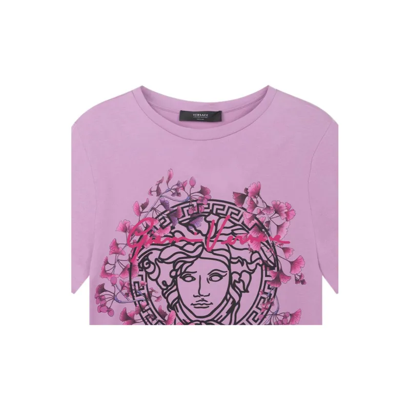 VERSACE T-Shirts Women's Pink-2