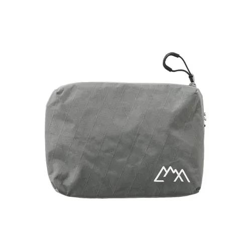 Large Flap Quilted Lambskin Leather Shoulder skull bag Black Nylon Shoulder skull bag Unisex Gray