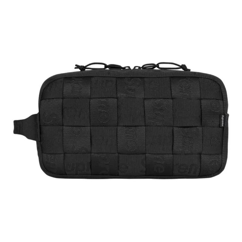 Supreme Fabric Clutch Regular Unisex Black-4