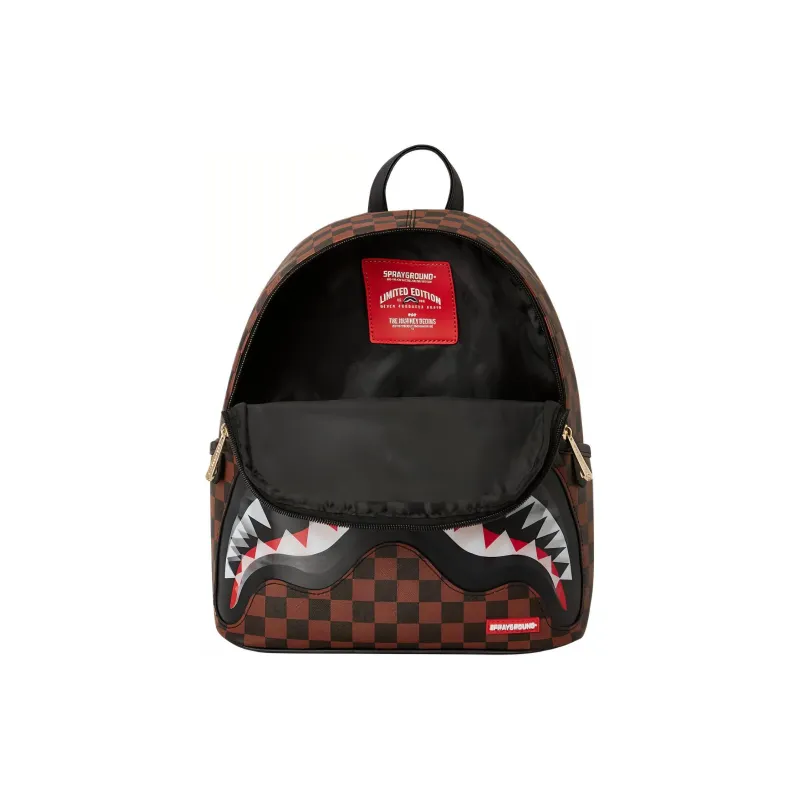SPRAYGROUND Artificial Leather Backpack Mini Unisex Brown-2