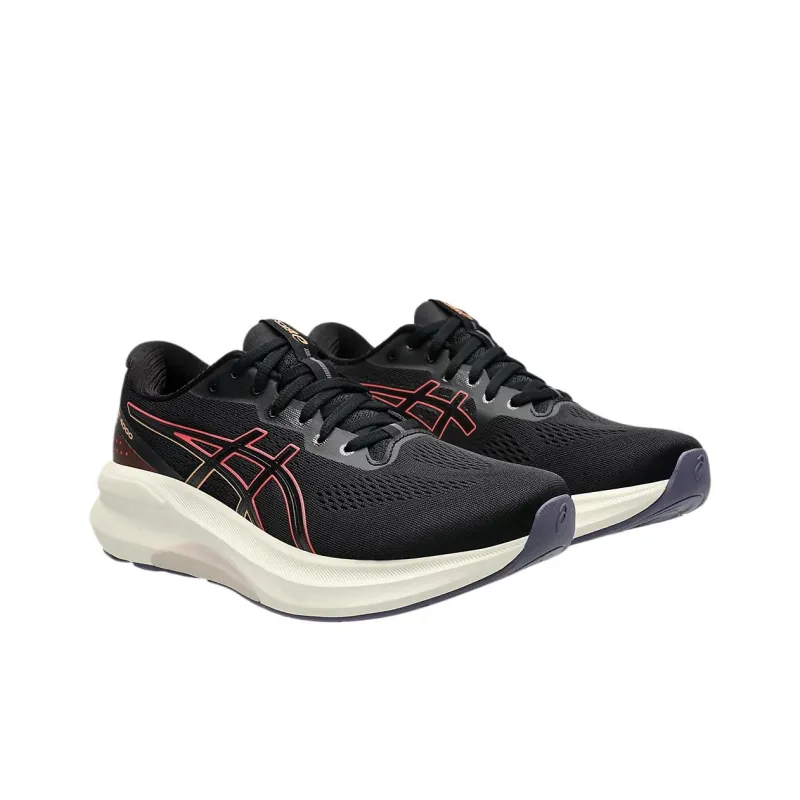 Asics GT 4000 4 Cushioned Slip Resistant Low Top Casual Running Shoes Women's Black Width-2