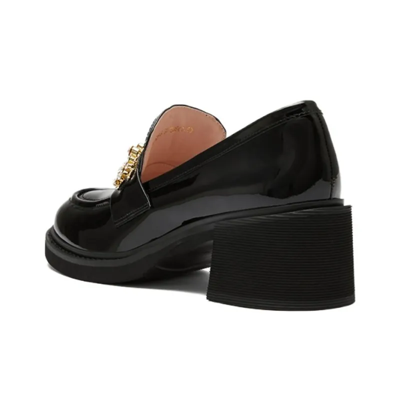 Le Saunda Loafers Women's Black-3