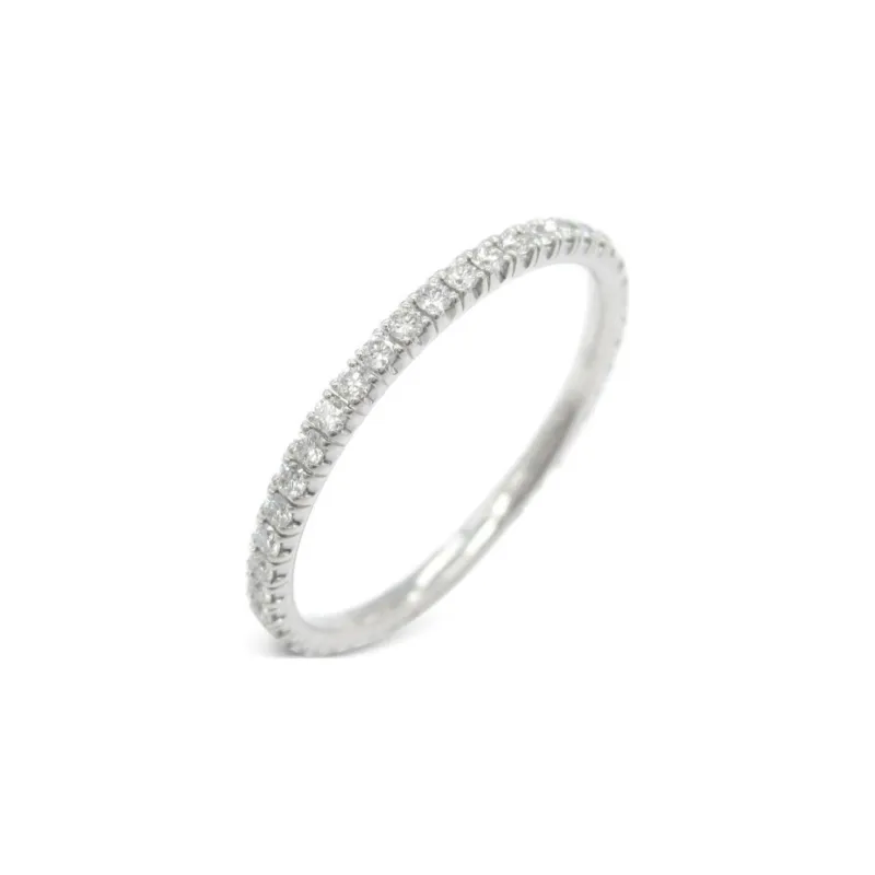 Cartier 2010s 18K White Gold Etincelle Diamond Ring-1