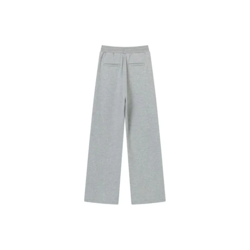 E.land Casual Pants Women's Medium Gray-1
