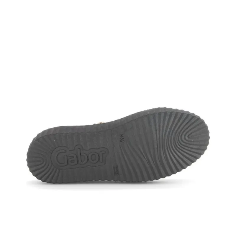 Gabor Fashion Low-Top Skateboard Shoes Women's Black-5