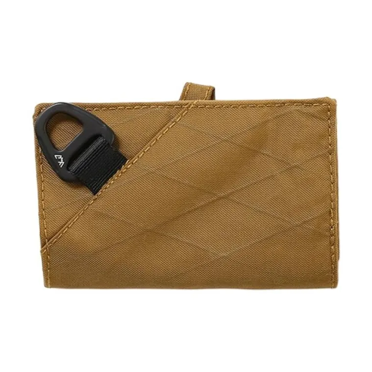 COMFY OUTDOOR GARMENT Nylon Wallet Unisex Black/Gray/Earth Wolf-4