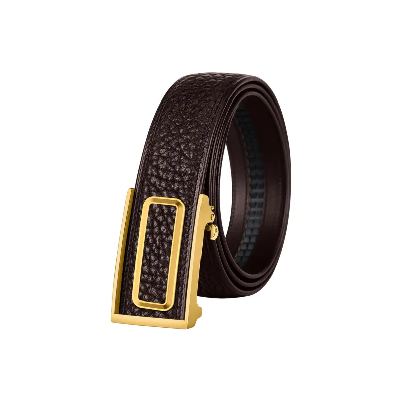 CATELLES Wild Cow Leather Textured Top Grain Cow Leather Leather Belts Men's 3.5cm/3.8cm-7