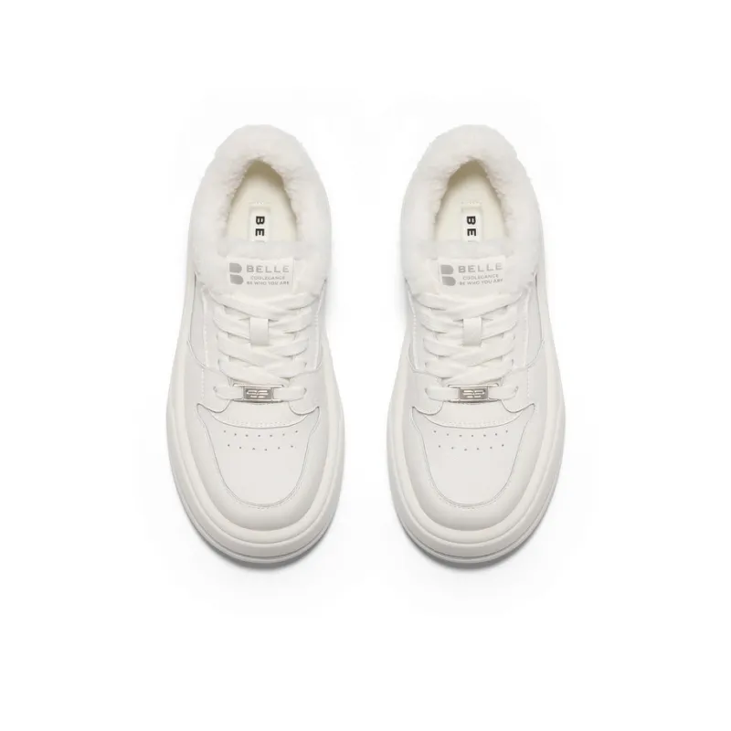 BELLE Lightweight Wear-Resistant And Slip-Resistant Low-Top Skateboard Shoes Women's-17