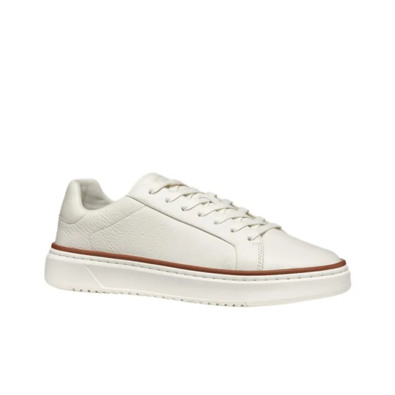 GEOX Zackerty Wear-Resistant Low-Top Skateboard Shoes Men's White-2