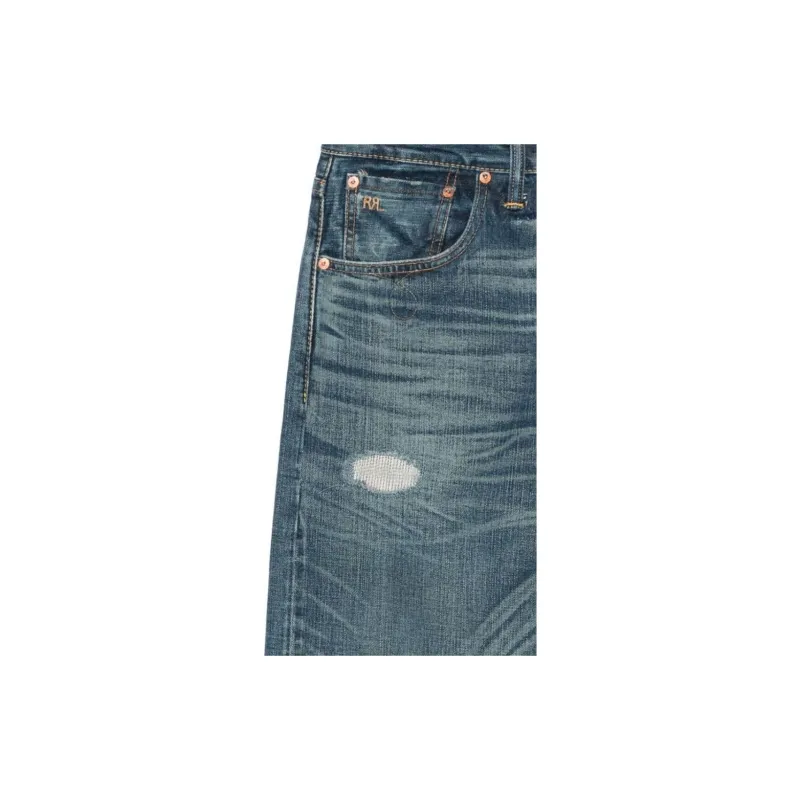 Polo Ralph Lauren Slim Boot Sutton Repaired Selvedge Jeans-4