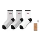 [3 Pack]Gray/Gray/White