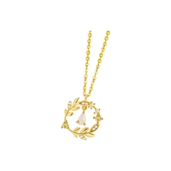 CHINA GOLD Hetian Jade Necklaces White Jade/Pale Greenish White Jade Women's
