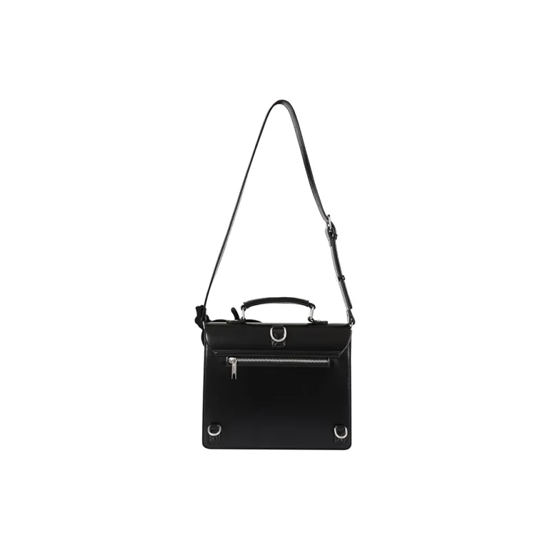 Crying Center PU Backpack Unisex Black-1